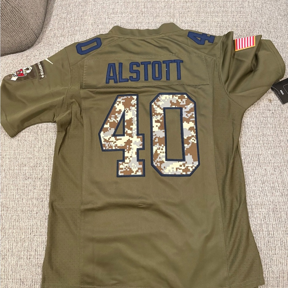 NFL Kids Olive Green Jersey